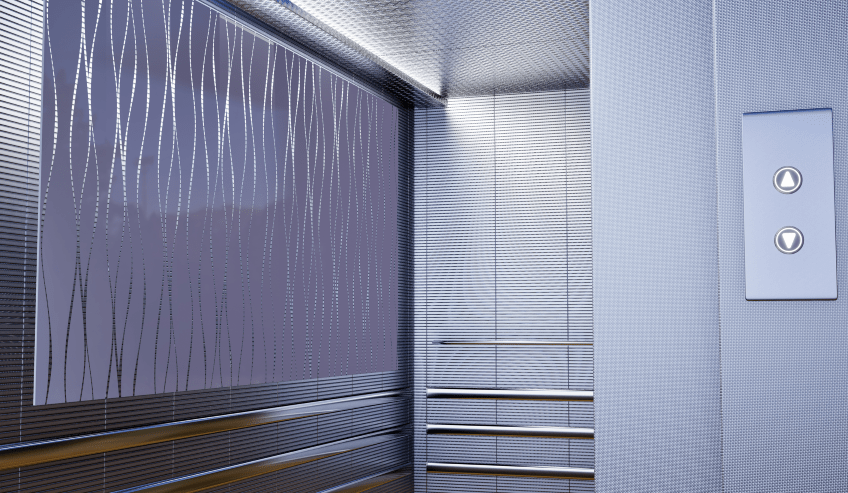 Newly built elevator