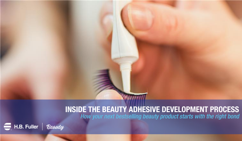 Beauty adhesive used for eye lash extension