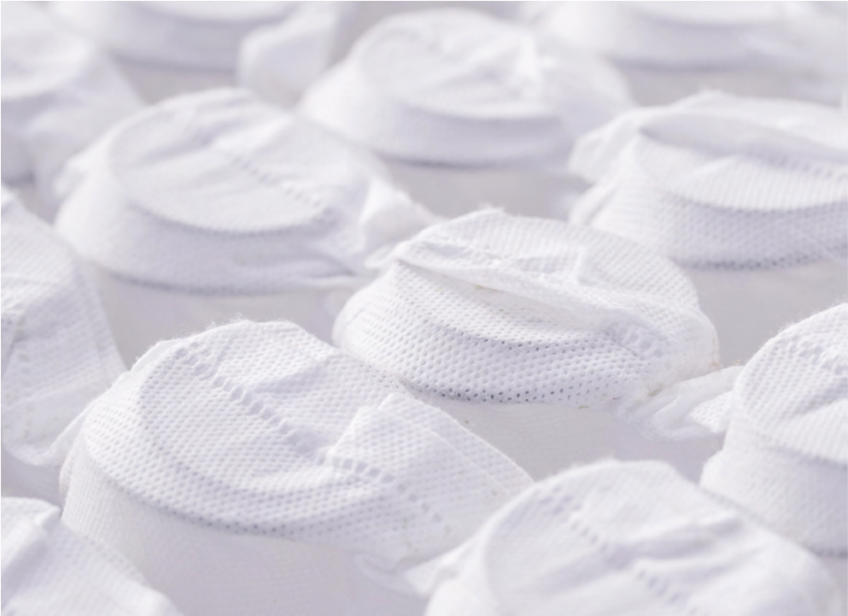 Non woven pocket springs