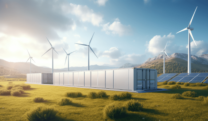 Wind energy plant