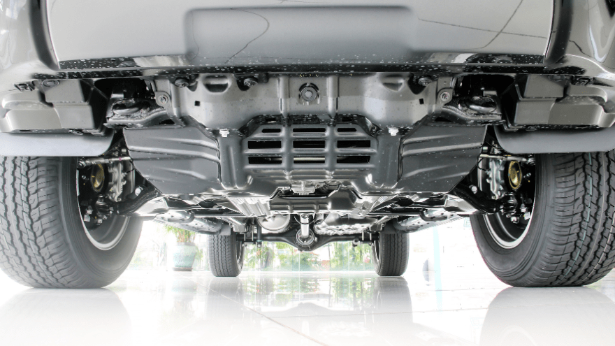Hydroarmor car bottom parts