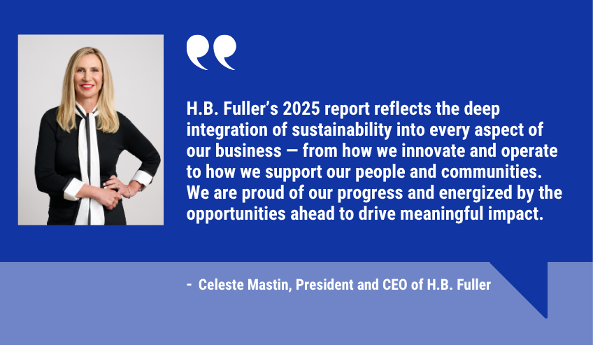 Celeste Mastin quote on Sustainability